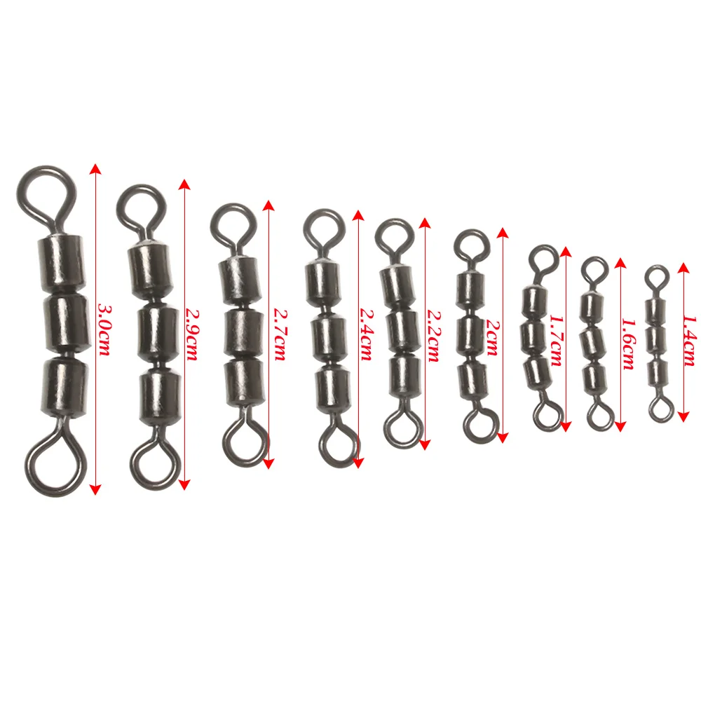 10 шт. тройной подшипник из нержавеющей стали|Рыболовные снасти| |