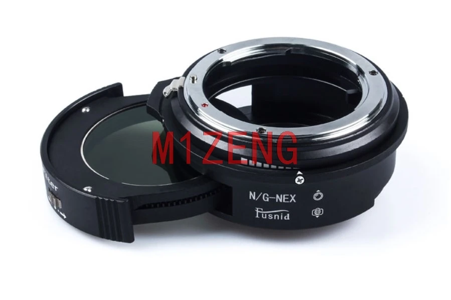 N/G NEX адаптер с переменным cpl для объектива nikon G/F/AI/S/D sony e mount nex5/6/7 A7 A7r a9 A7s a7r2 a7r3 a7r4