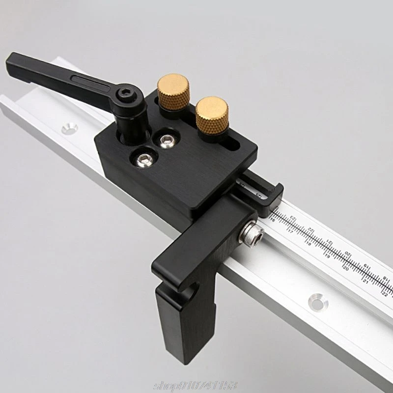 

45 Type T Track with Scale Gauge T-tracks Slot Miter Track DIY Table Saw Workbench Woodworking Tool J22 21 Dropshipping