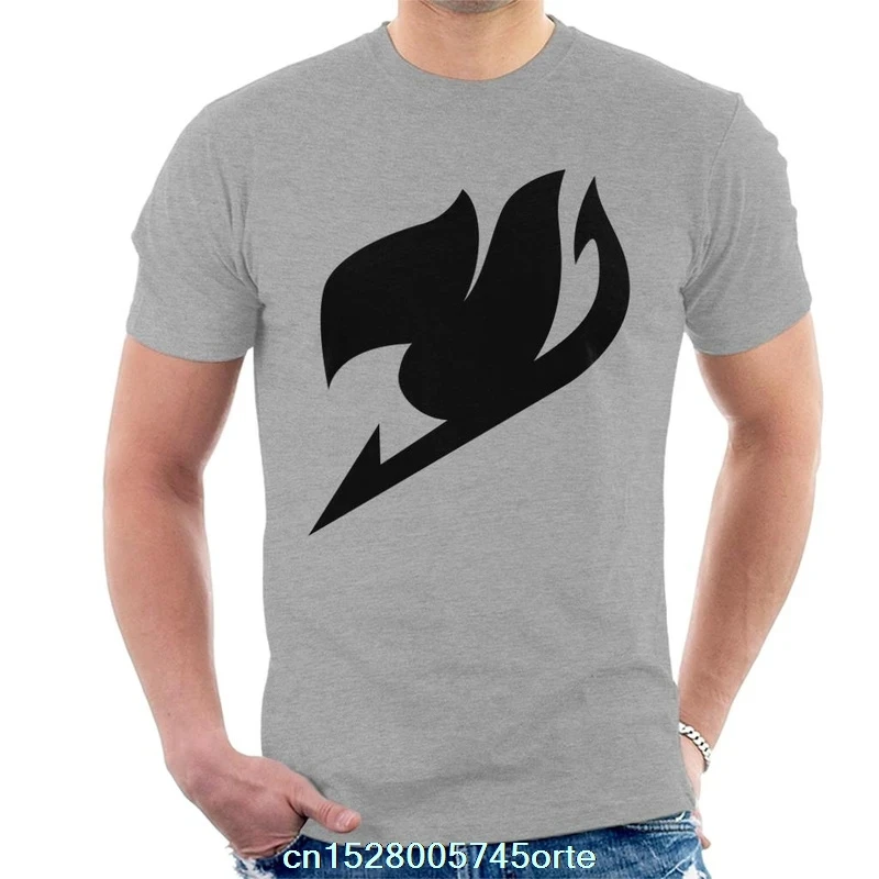 Мужская футболка с принтом camiseta Fairy Tail 100% хлопок женская | одежда
