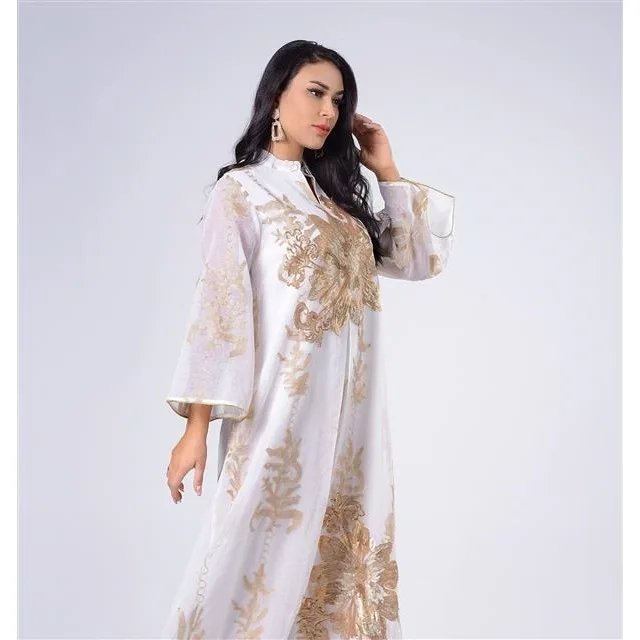 ИД Мубарак абайя Дубай мусульманская мода женское платье джалабия одежда -