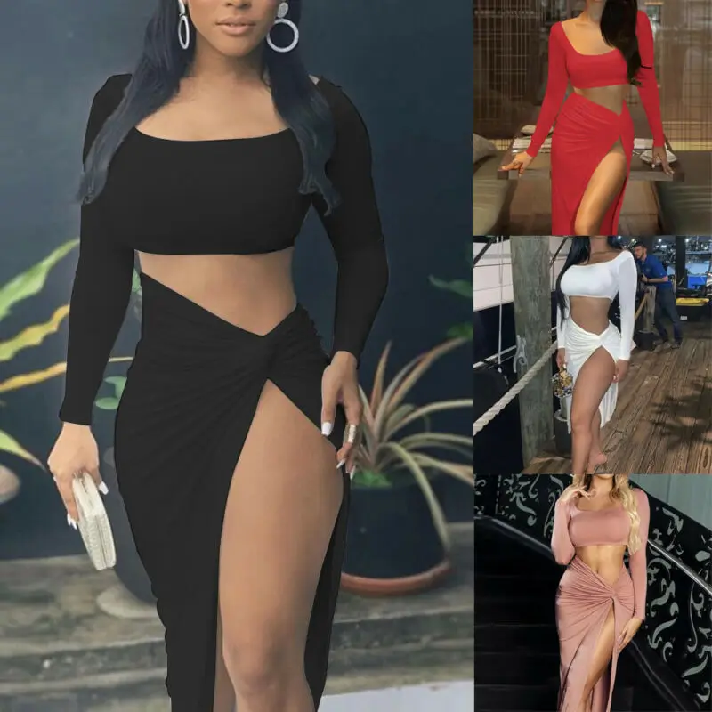 Модный женский сексуальный комбинезон повседневный укороченный Топ с длинным