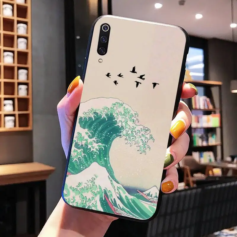 

Kanagawa Surfing Phone Case for Xiaomi Mi9 9SE 8SE Pocophone F1 Mi8 Lite
