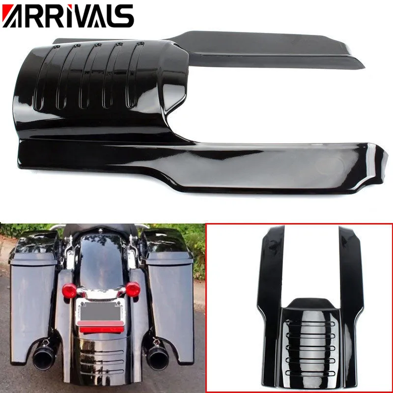 

Motorcycle Bright Black 9" Rear Fender Stretched Extension For Harley Touring Electra Road Glide Bike 1996-2006 2007 2008