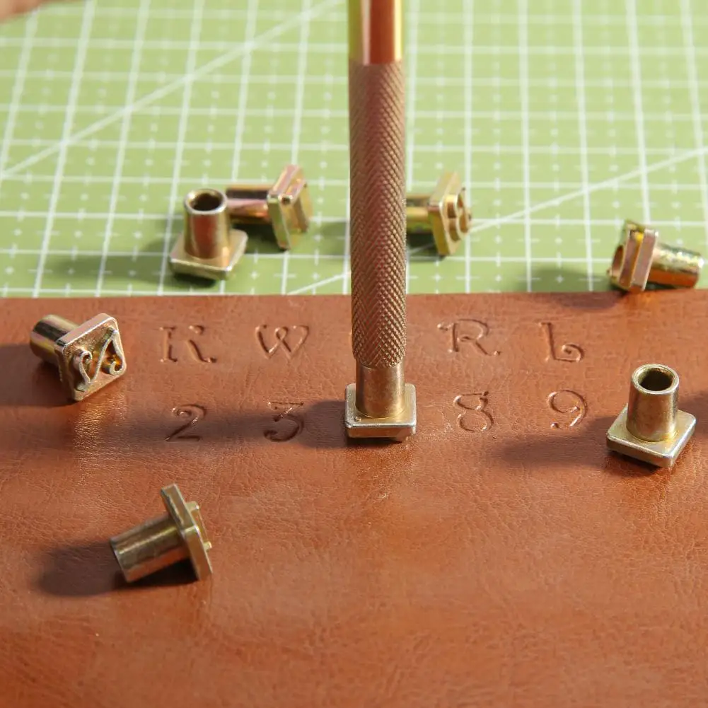 36 шт. прочный набор штампов алфавита сделай сам ручная работа углеродистая сталь