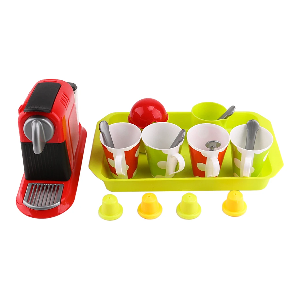 

Simulation Coffee Playset Kitchen Toys Pretend Play Toys for Kids Toddler