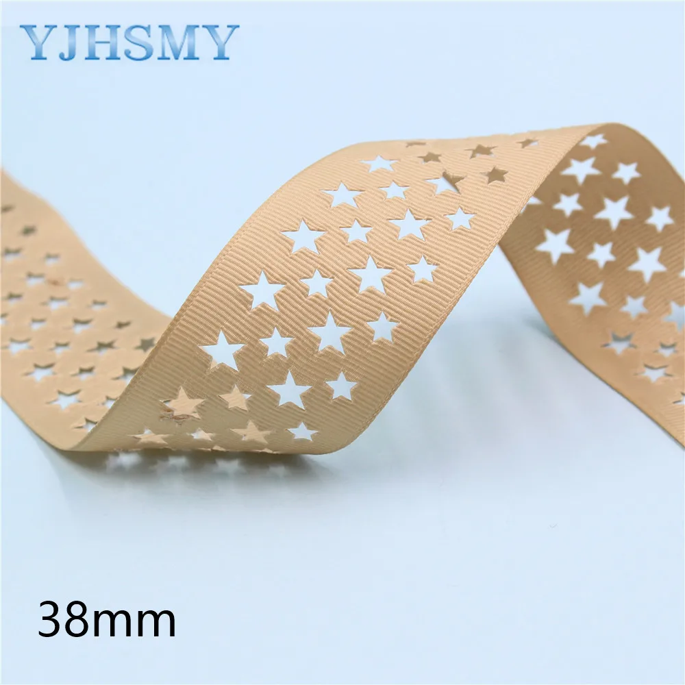 L-20527-451 10 ярдов 1-1/2 &quotАжурные звезды цветы серии ленты Аксессуары для одежды DIY