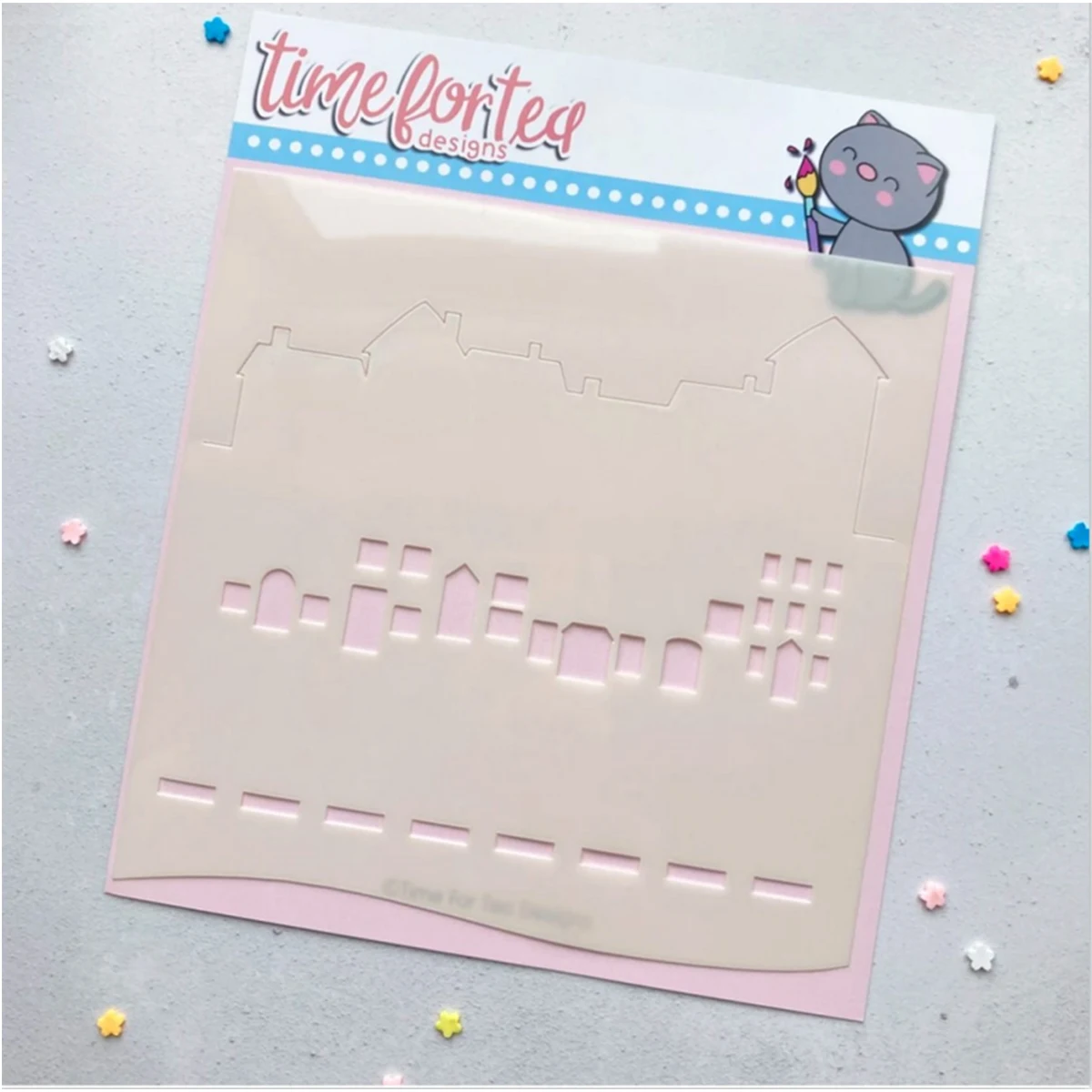 

Street Scene Builder Stencils for Scrapbooking Stamp Photo Album Decorative Embossing Cut Die DIY Paper Cards 2021 Arrival New