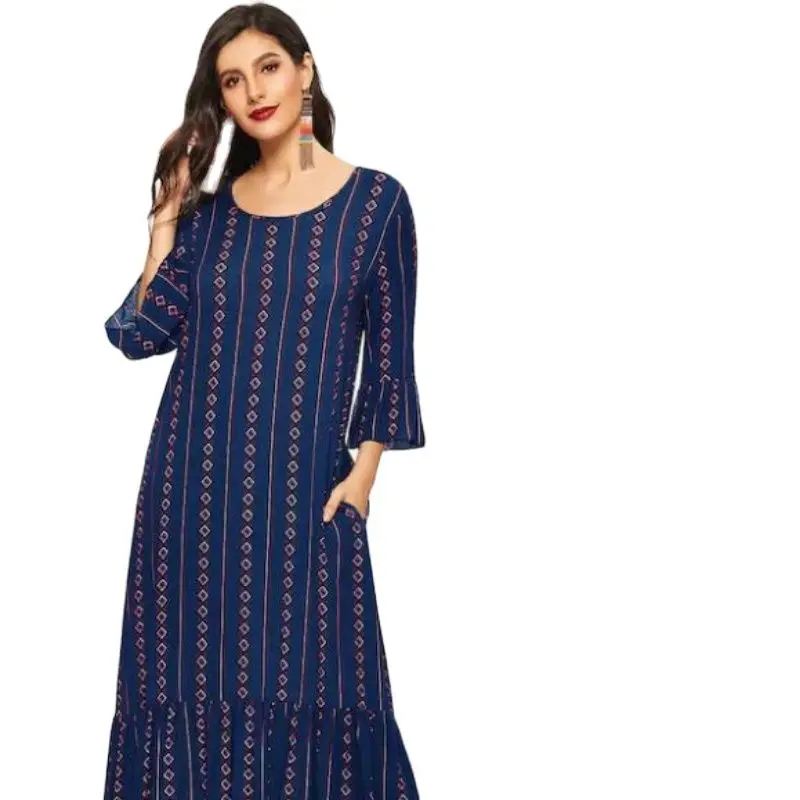 

Abaya Saudi Arabia Robe 2021 Summer New Fashion Turkish Muslim Middle East Dubai Dress Female New Muslim Long Skirt