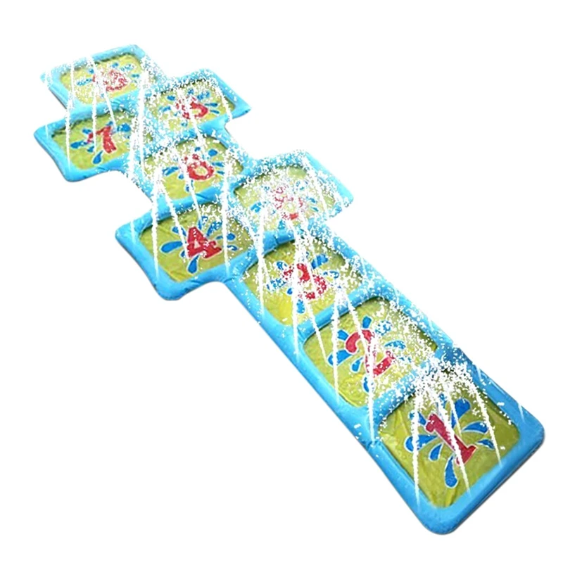 

Courtyard Number Children Pool Summer HopWater Mat Outdoor Game Mat Inflatable Toy Water Sprinkler Accessories