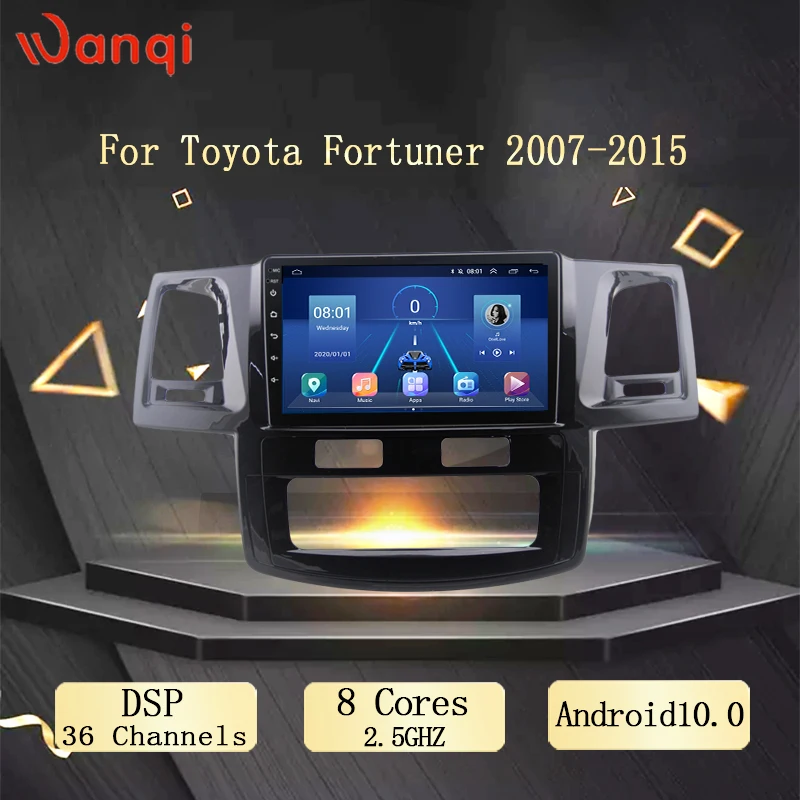9 дюймов Wanqi 10 0 GPS навигации для Тойота Королла 2007 2015 Hulix автомобильный