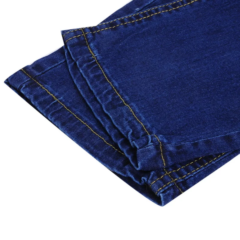 

Men Pure Color Denim Cotton Vintage Wash Hip Hop pencil pants Work Trousers Pants S-4XL Size Skinny stretch cotton Jeans
