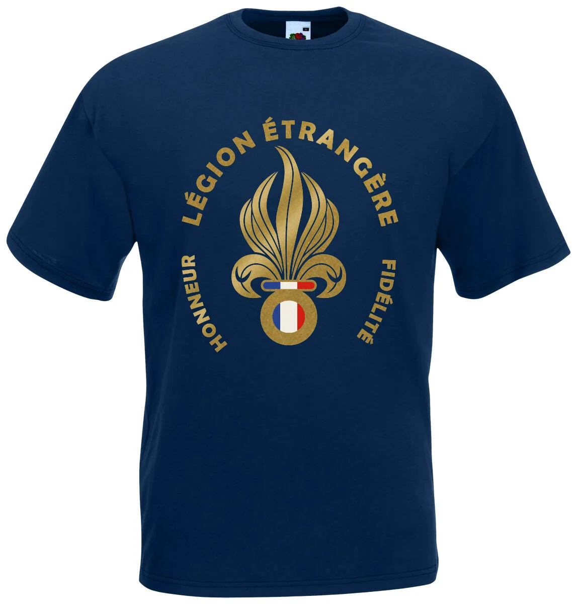 

Etrangere Legion Franzsisch Auslndischen Regiment Granate Gedruckt T-Shirt. Sommer Baumwolle Kurzarm O-ansatz Mens T Shirt