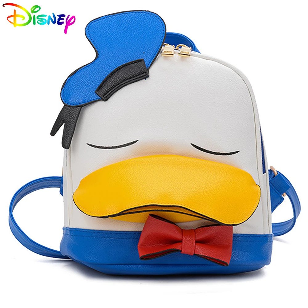 

Disney Baby Backpack For Kids Donald Duck Kawaii Fashion Infant Girls School Bags Kindergarten Children Travel Cartoon Knapsack