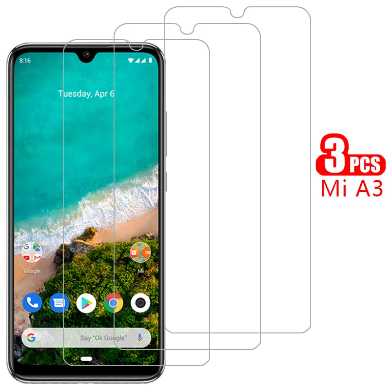 

screen protector tempered glass for xiaomi mi a3 case cover on xiaomia3 mia3 a 3 3a protective coque ksiomi xiomi xiami xaomi my