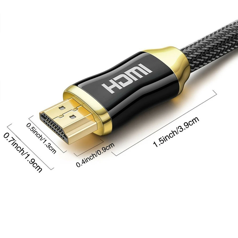 Высокоскоростной HDMI кабель 4K V2.0 Ultra HD к для TV LCD ноутбука проектор компьютера 1 м/2