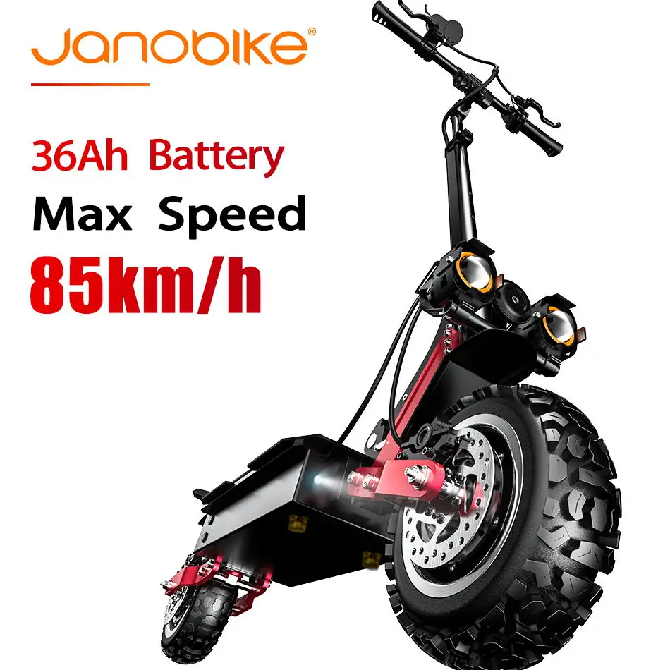 Janobike T85 5600 Вт Электрический Скутер 85 км/ч гидравлический тормоз e  скутер 11 \