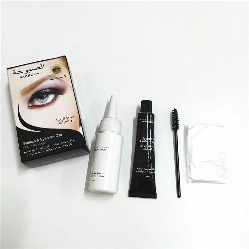 1 PC Professional Series Eyelash Eyebrow Dye Gel 15-minute Fast Tint Easy Brown Black Color Cream Kit | Красота и здоровье