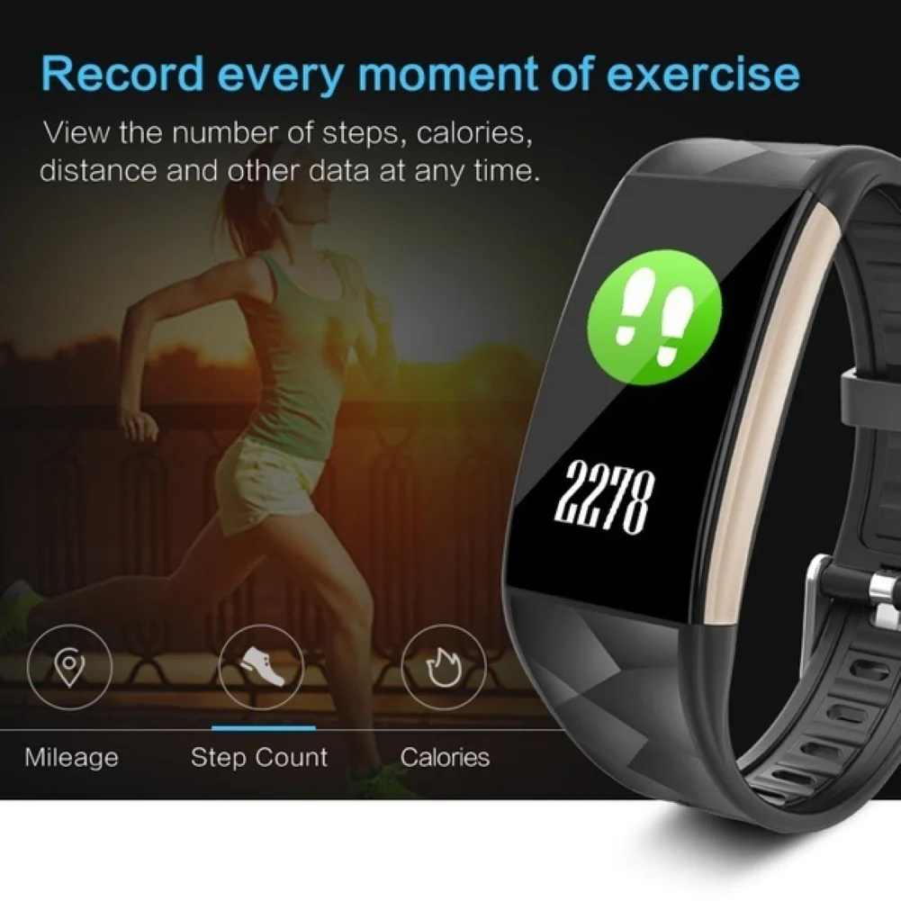Смарт-часы Для мужчин крови Давление Водонепроницаемый Smartwatch Для женщин монитор сердечного ритма Фитнес часы Tracke спортивные часы для IOS и Android
