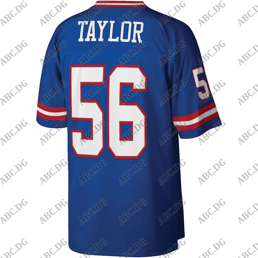 

Customized Stitch Men Women Kid Youth New York Lawrence Taylor Mitchell & Ness Royal Legacy Replica Jersey 4XL 5XL 6XL