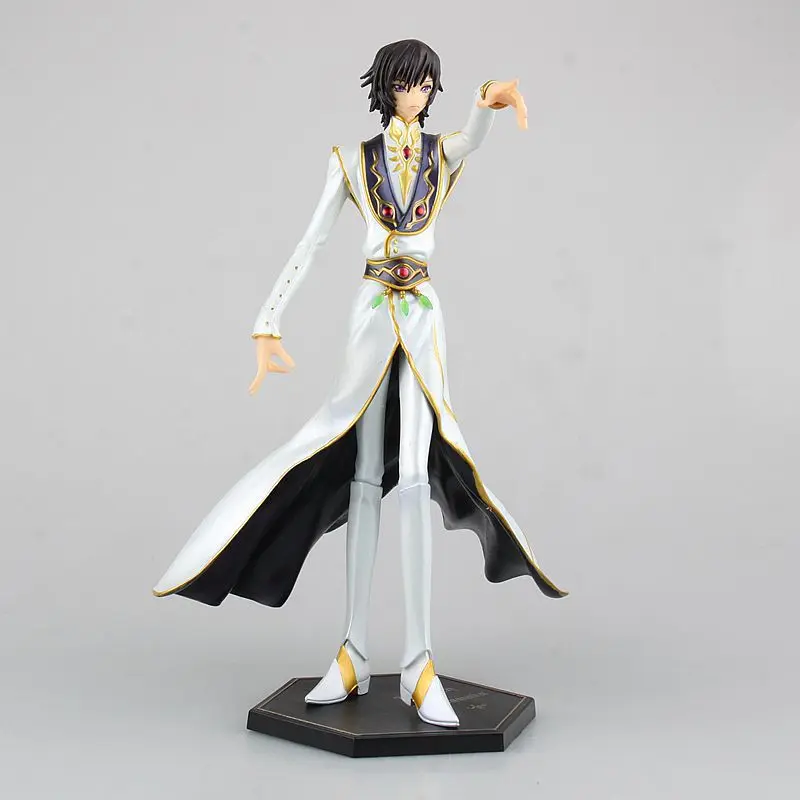 Аниме код Geass R2 Lelouch Lamperouge Британский рыцарь семь императоров белая накидка Ver ПВХ