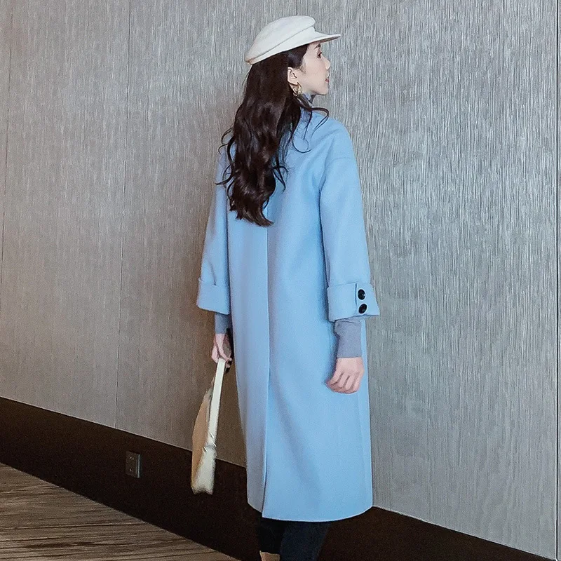 Новинка Осень-зима корейское Женское пальто для офиса куртка женские длинные