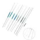 4 шт.компл. из нержавеющей сталиТитан двойной hended слезная проход зонд офтальмологический промывки инструмент офтальмологический прибор для улучшения кожи вокруг глаз