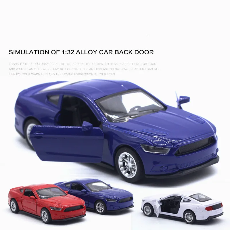 Модель автомобиля Ford Mustang 1:32 из сплава новинка модель с подсветкой музыкой
