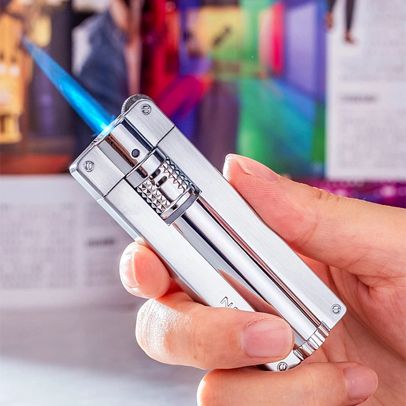 Высококлассная турбо-зажигалка JOBON с фиксированным пламенем металлическая
