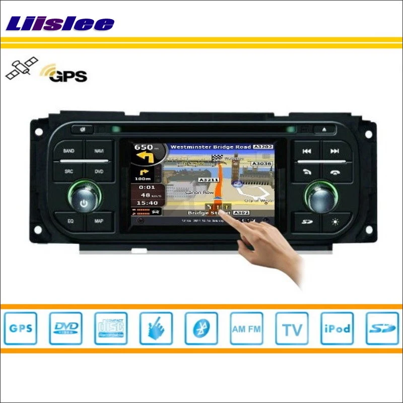 Автомагнитола для Chrysler Neon 2000-2005 с GPS навигацией стерео аудио видео CD