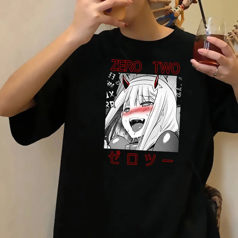 

Футболка Гая в Franxx Zero Two, мужские футболки, уличная одежда ulzzang tumblr, белая футболка, топы, футболки, одежда в эстетике