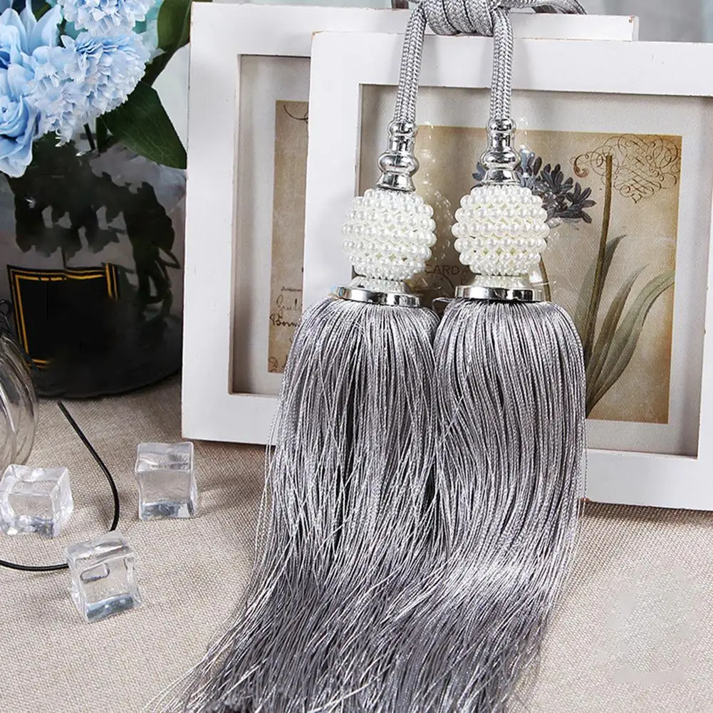 2 шт. элегантные Висячие бусины для штор спальни своими руками универсальные