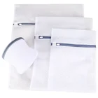 Белого цвета, с молниями сетки мыть сумки бытовой стиральная машина мешок для стирки нижнего белья бюстгальтер носки корзина для белья и грязной одежды