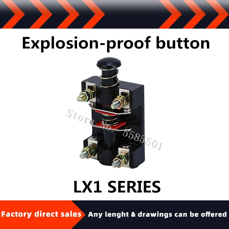 Прямая поставка с фабрики Высокое качество кнопка переключения LX1 01K Тип 500V 6A