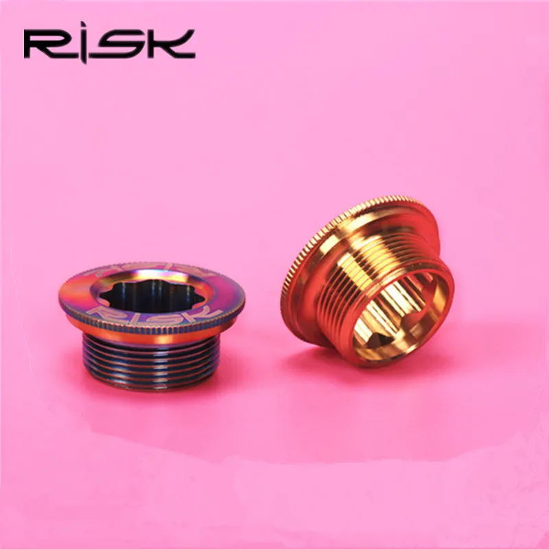 RISK 1 шт. M20 * 8 мм велосипедные болты TC4 титановый сплав горный велосипед Нижний