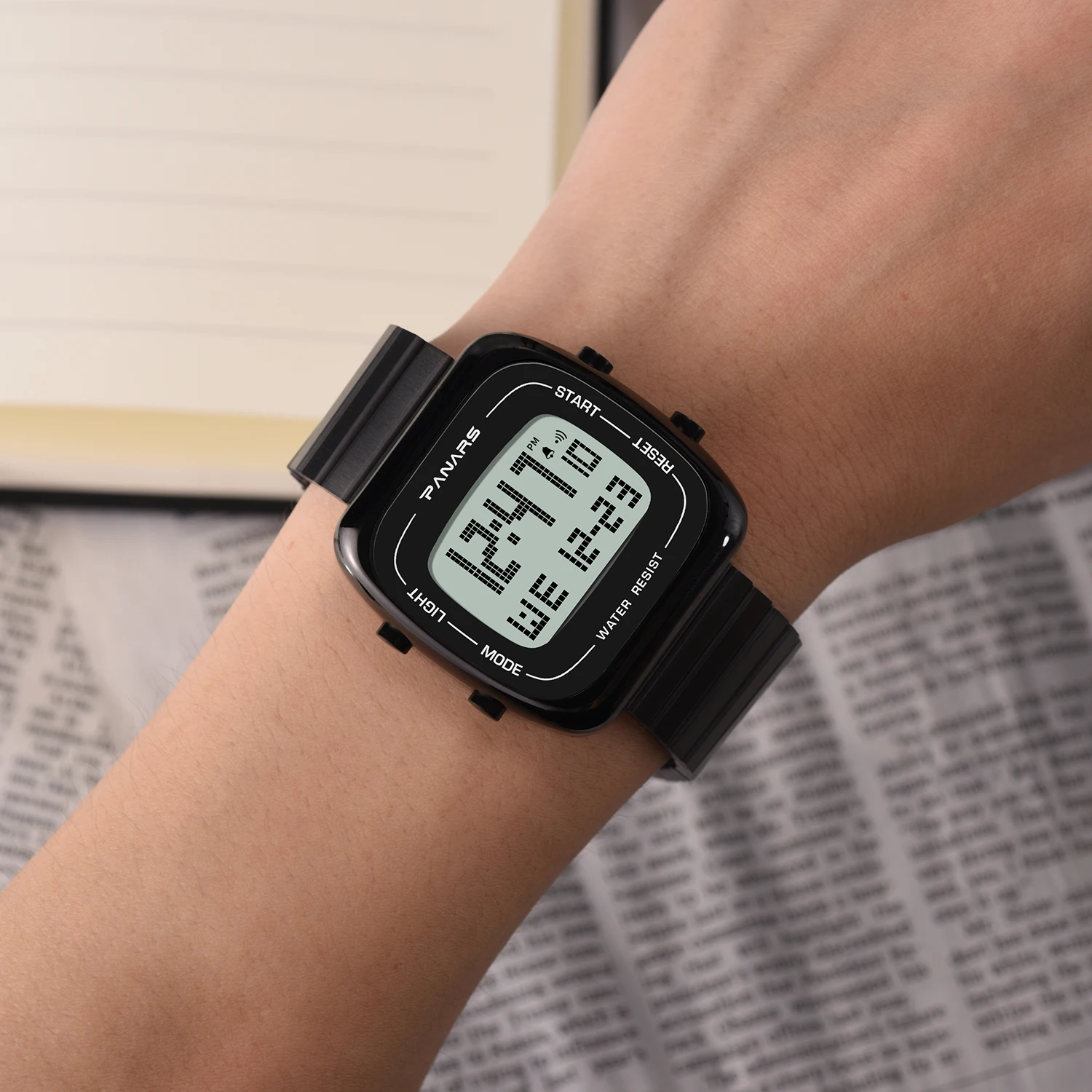 

Fashion Men's Watches Luxury Brand Business LED Waterproof Stainless Steel Strap Mens Wristwatch Male Reloj Hombre Watch Men