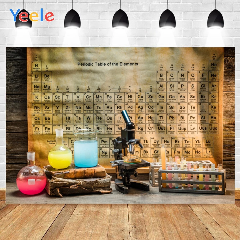 Yeele химический лабораторный Фотофон в стиле ретро для фотосъемки