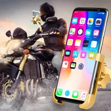 Moto Aluminum Alloy Celular Phone Holder Motocycle Mobile Cellphone Holder Motor cycle Suporte Telephone Support
