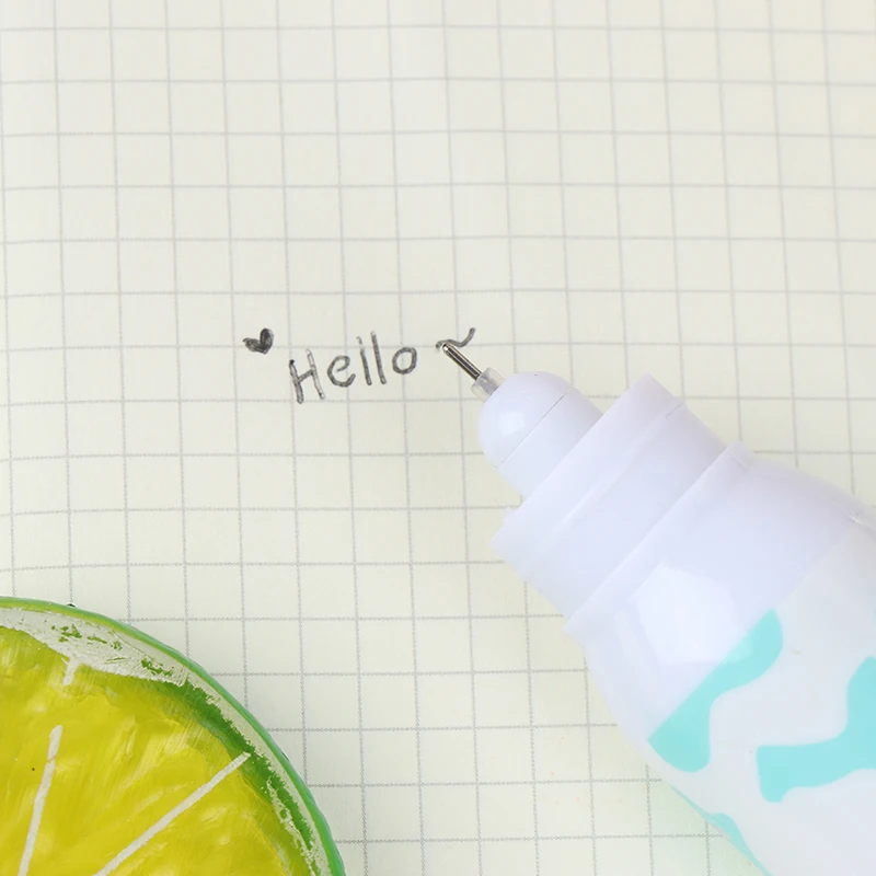 

1pc 0.5mm Cute Candy Color Feeding-bottle Milk Bottle Gel Ink Pen Office Supply