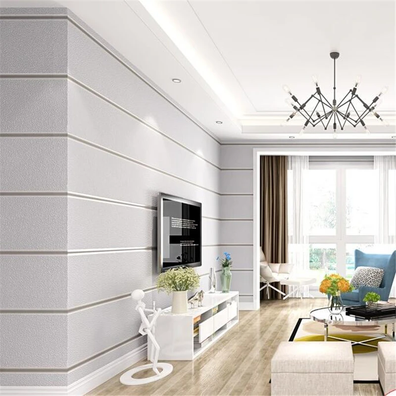 

Simple Modern Striped Wallpaper Marble Washable 3d Fine Leather Pattern Nonwoven Wallpaper Living Room Papel De Parede