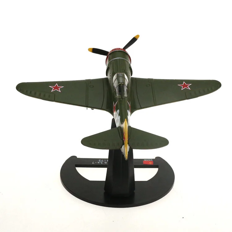 AVIONES 1/72 масштаб Второй мировой войны советские воздушные силы LAWOCZKIN LA-7 боец литой металлический самолет модель игрушка для коллекции, подарок