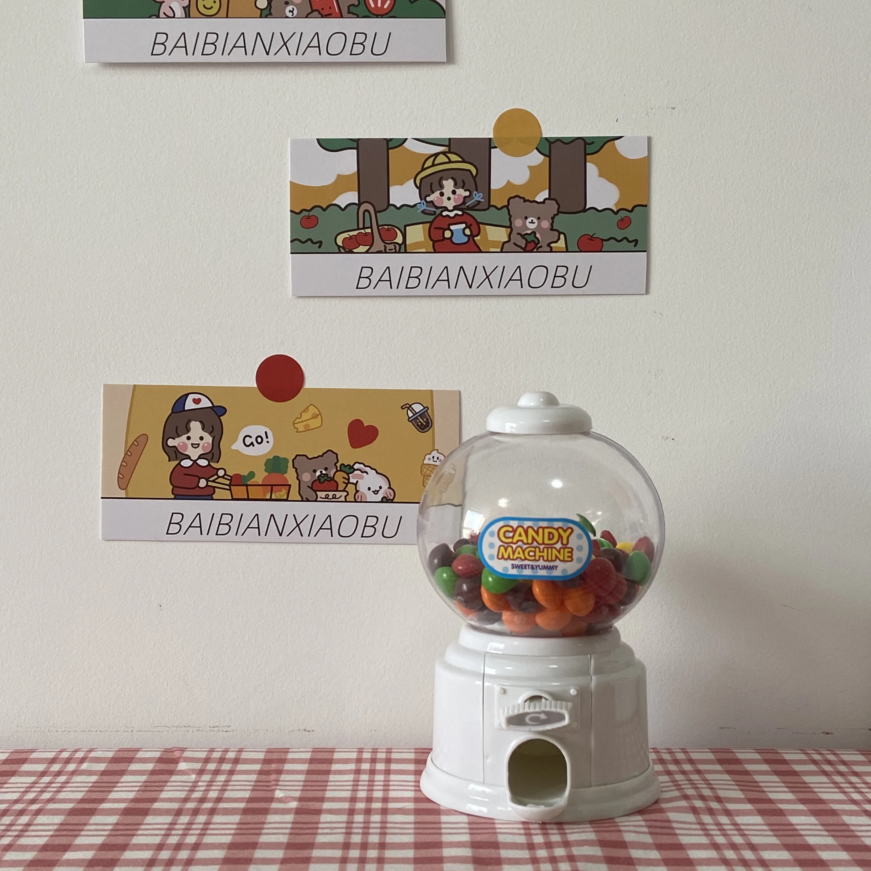 

Twist Candy Machine Coin Money Box Secret Kids Cute Ornament Money Safe Piggy Bank Toy Gift Spaarpot Household Goods DG50MB