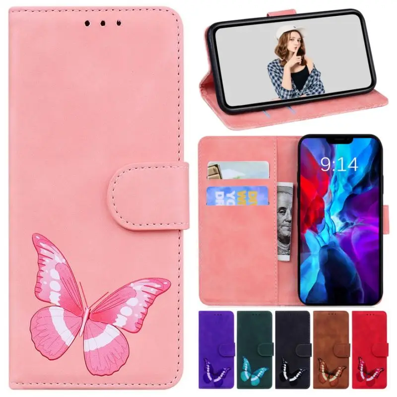 

Fashion Flip Case For Google Pixel 5 5A 5XL 4A 5G 4G Wallet Card Holster Lovely Coque P26G