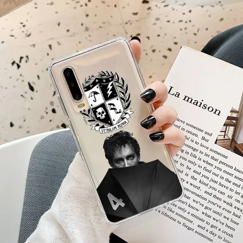 

The Umbrella Academy Phone Case Transparent for Samsung A71 S9 10 20 HUAWEI p30 40 honor 10i 8x xiaomi note 8 Pro 10t 11