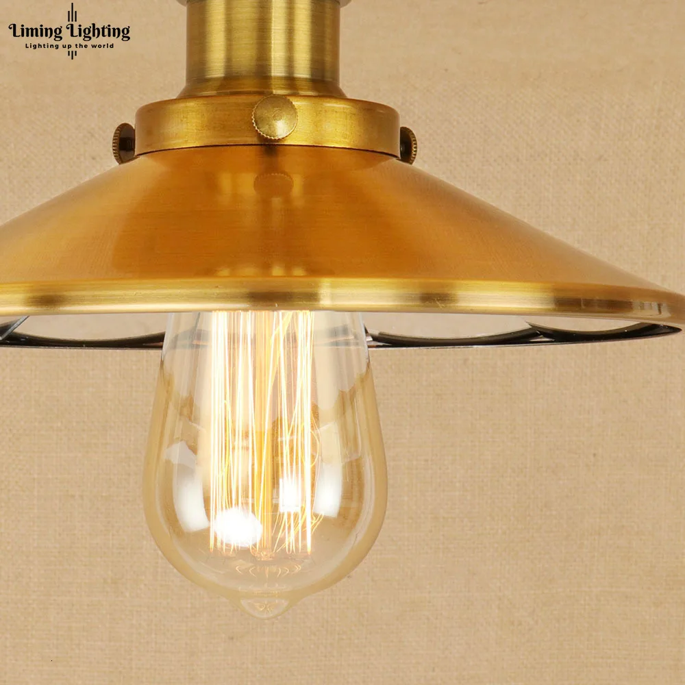 Лофт винтажные потолочные светильники Lamparas De Techo Lustre Luminaria Abajur комнатная потолочная лампа освещение Промышленное освещение для гостиной