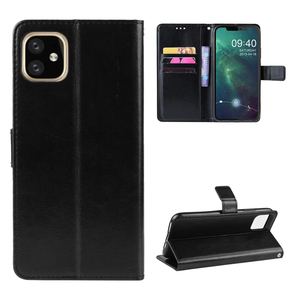 Роскошный кожаный чехол-книжка для iPhone X, XR, XS, 5, 5S, SE, 5C, 6, 6 S, 6, 7, 8 Plus, 11 Pro Max, чехол-книжка, чехол-кошелек, чехол для сотового телефона