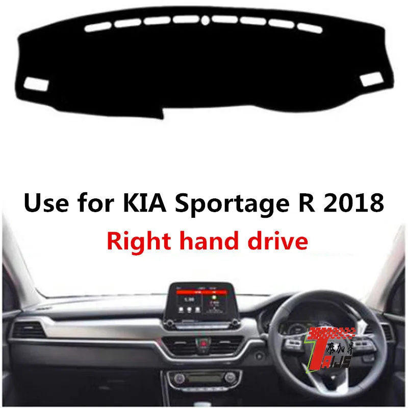 

Taijs right hand drive car dashboard cover use for K IA Sportage R 2018 anti sun strong light preventing dashboard