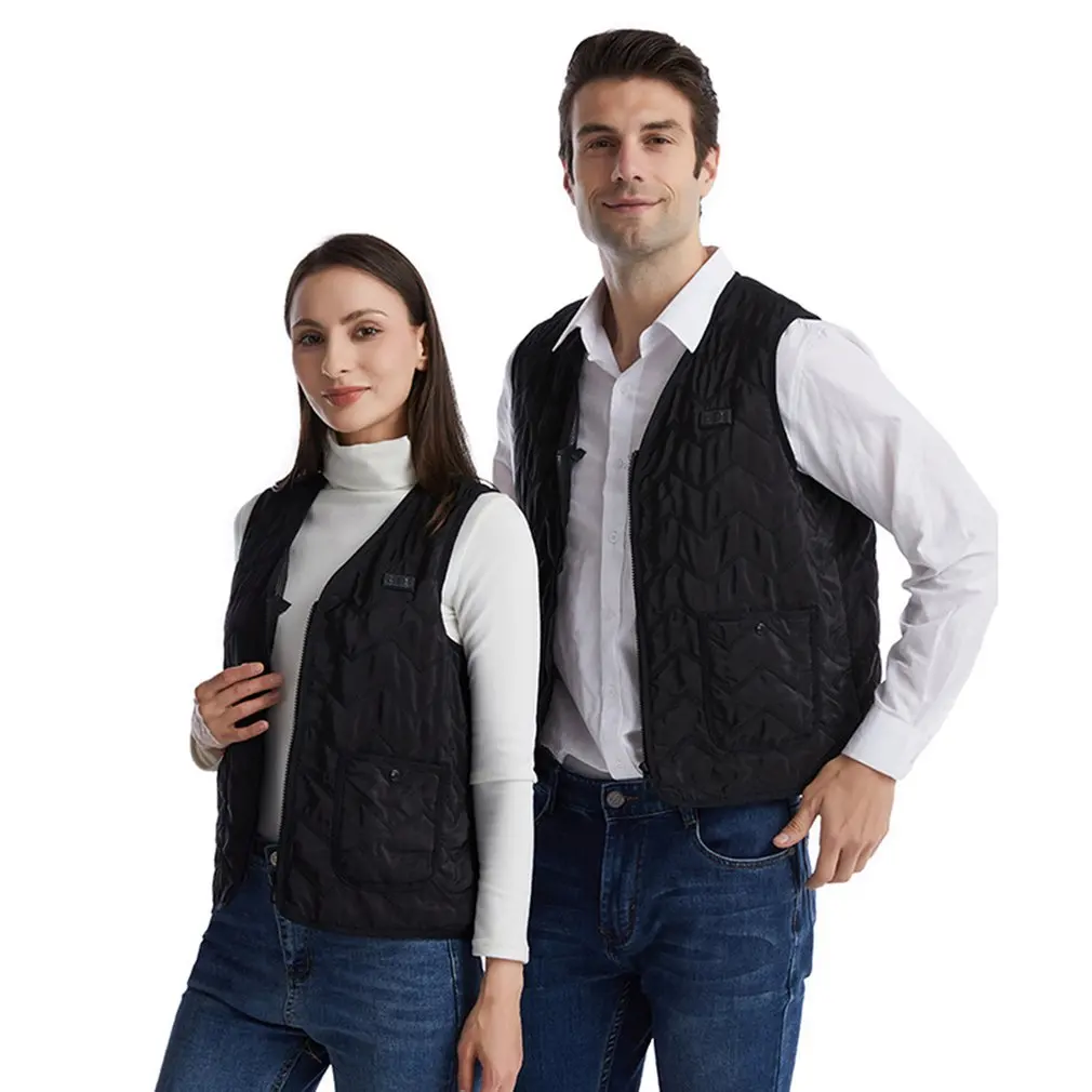 

Warm Design Smart Heating Vest Electric Heating Clothes USB Heating 3 Gears Adjustable Warm Electric Heating Vest