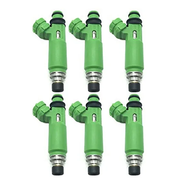 Топливные форсунки 6 шт./лот 195500 3170 1955003170 MD332733 для Mitsubishi Montero Sport 3.0L 6G72 1998