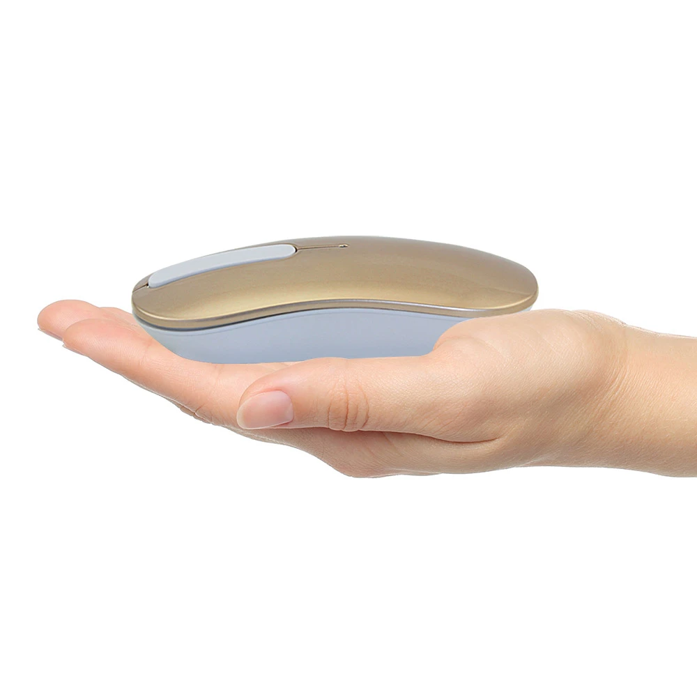 Перезаряжаемая Беспроводная оптическая мышь CHYI Bluetooth 4 0 сенсорные роликовые
